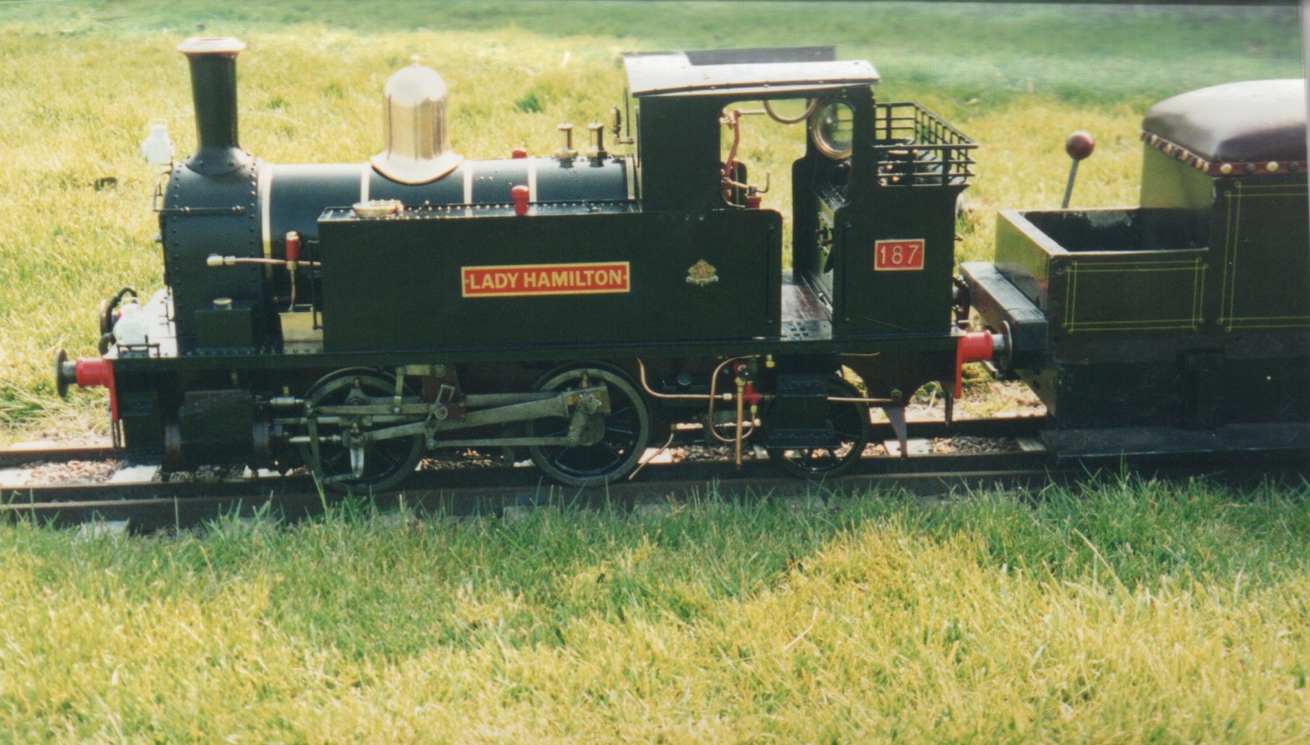 The Lady Hamilton (model steam engine restored by Nick) - China Hamilton